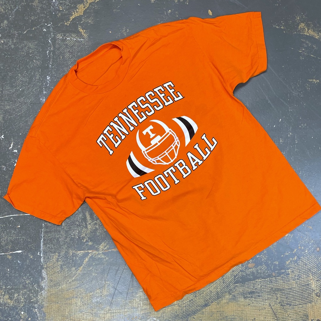 Tennessee Volunteers University Football Orange Xl Ncaa Shirt Vols